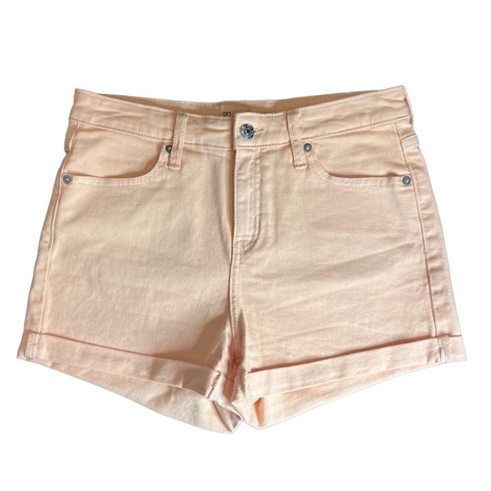Wild fable high rise jean shorts peach size 2/26